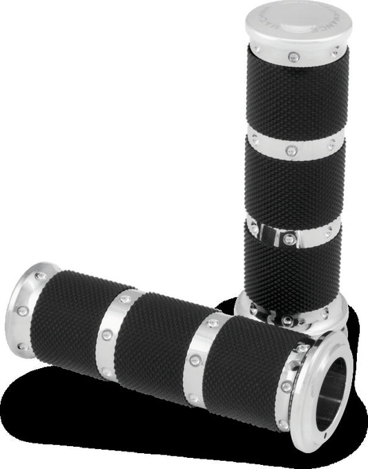 Performance Machine Handle Grip Set XLS - Chrome