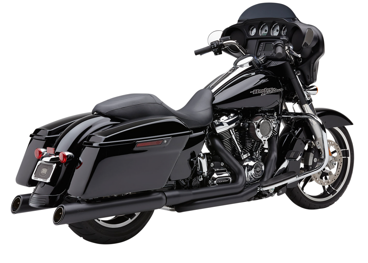 True Dual Headpipes Black Flh/Flt 17 22