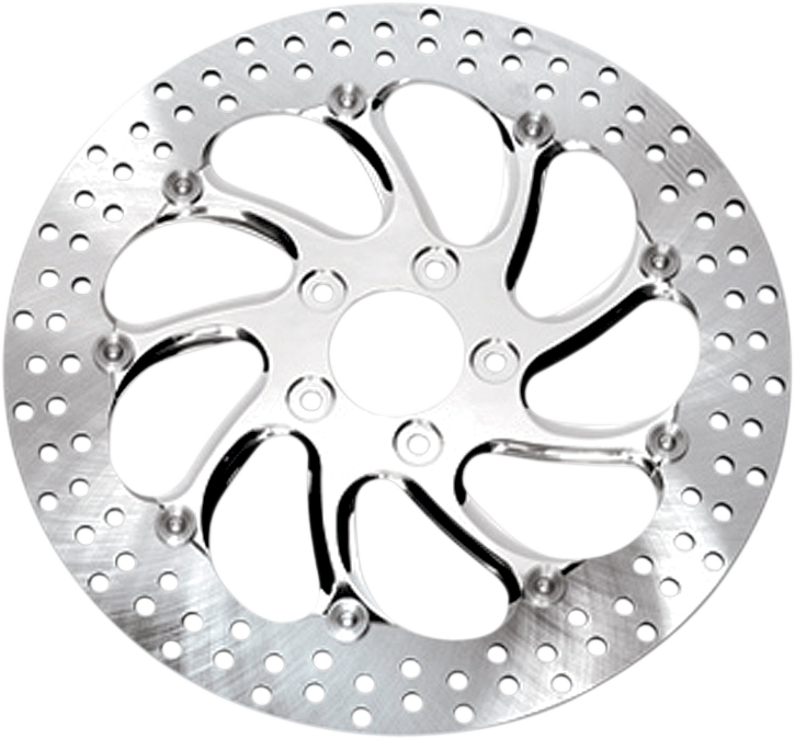 PERFORMANCE MACHINE (PM) Brake Rotor - 11.5" - Torque - Chrome 0133-1522TORRS-CH
