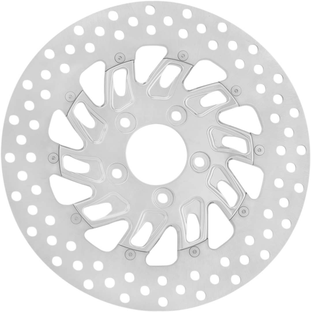 PERFORMANCE MACHINE (PM) Brake Rotor - 11.8" - Supra - Chrome 0133-1800SUPRS-CH