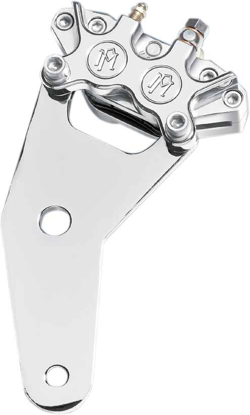 PERFORMANCE MACHINE (PM) Rear Caliper - 10" - Chrome - 73-80FX/FL 1254-0052-CH