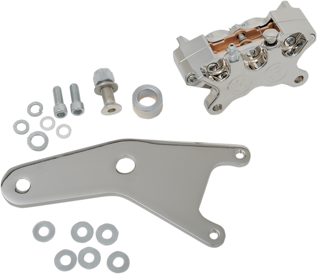 PERFORMANCE MACHINE (PM) Rear Caliper - Chrome - 11.5" - 81-83FX/FL 1255-0052-CH