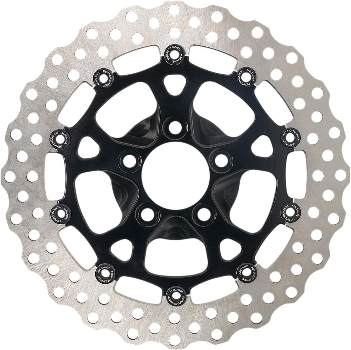 PERFORMANCE MACHINE (PM) Dominator Rotor - Rear - 11.8" - Black 0133-1807S-B