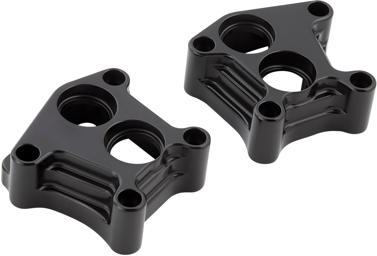 ARLEN NESS Lifter Block Covers - 10 Gauge - Black 12-574