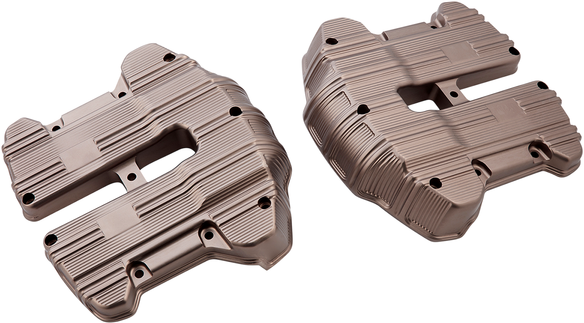ARLEN NESS Rocker Box Covers - 10 Gauge - Titanium 18-267