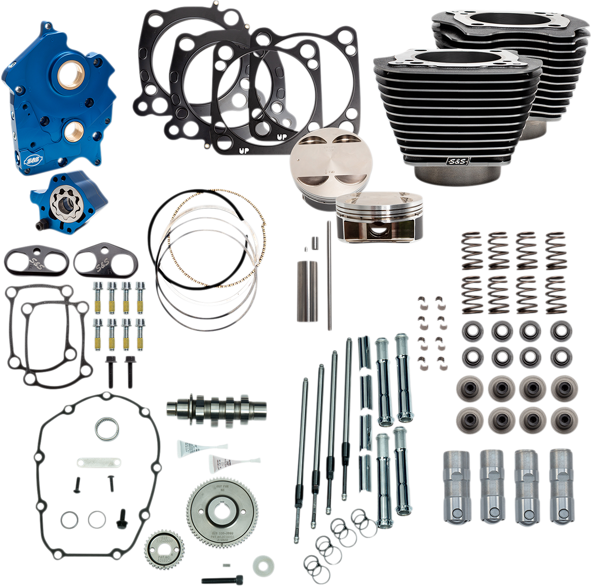 S&S CYCLE 128" Power Package Engine Performance Kit - Gear Drive 310-1108A