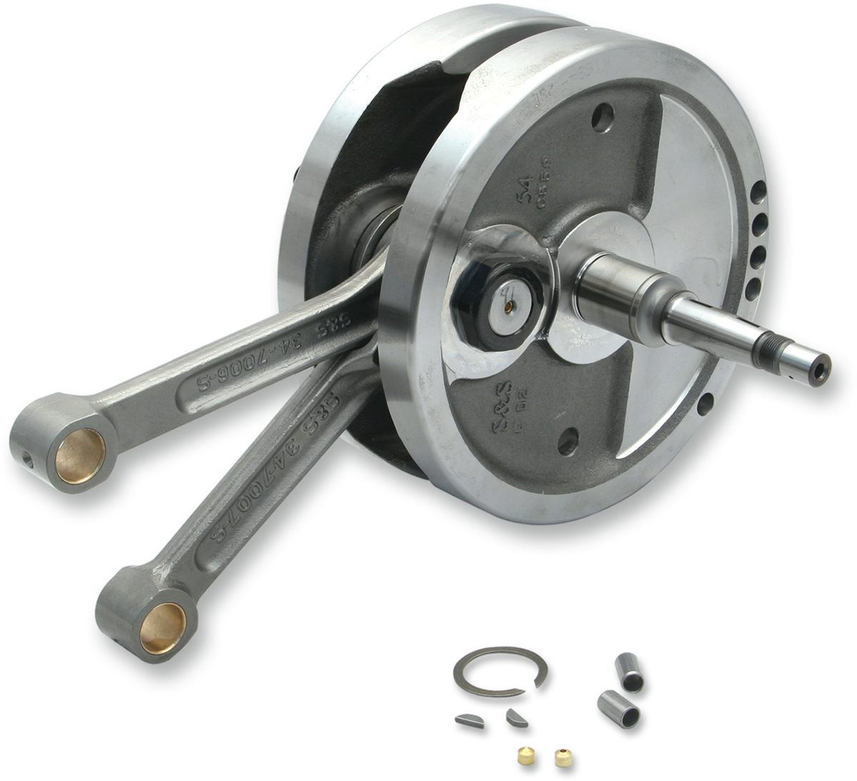 S&S CYCLE Flywheel - 84" Stock Bore Stroker - Big Twin 32-2222