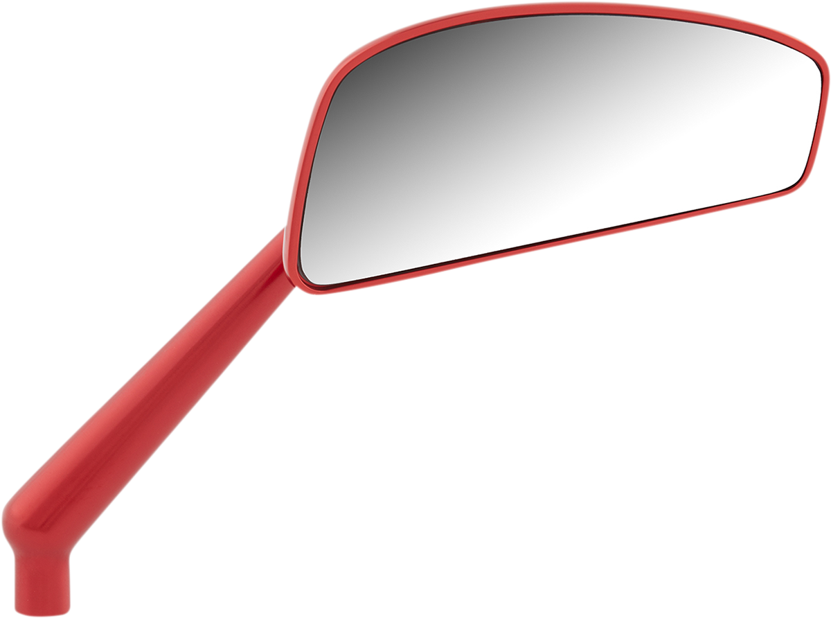 ARLEN NESS Mirror - Tearchop - Side View - Teardrop - Red - Right 510-019