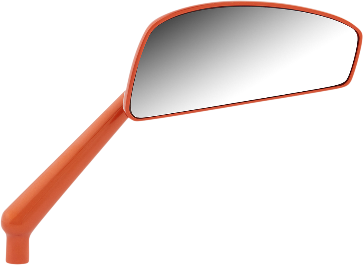 ARLEN NESS Mirror - Tearchop - Side View - Teardrop - Orange - Right 510-020