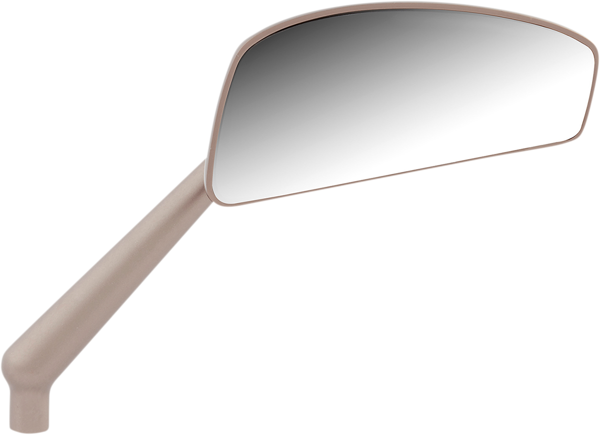 ARLEN NESS Mirror - Tearchop - Side View - Teardrop - Titanium - Right 510-021