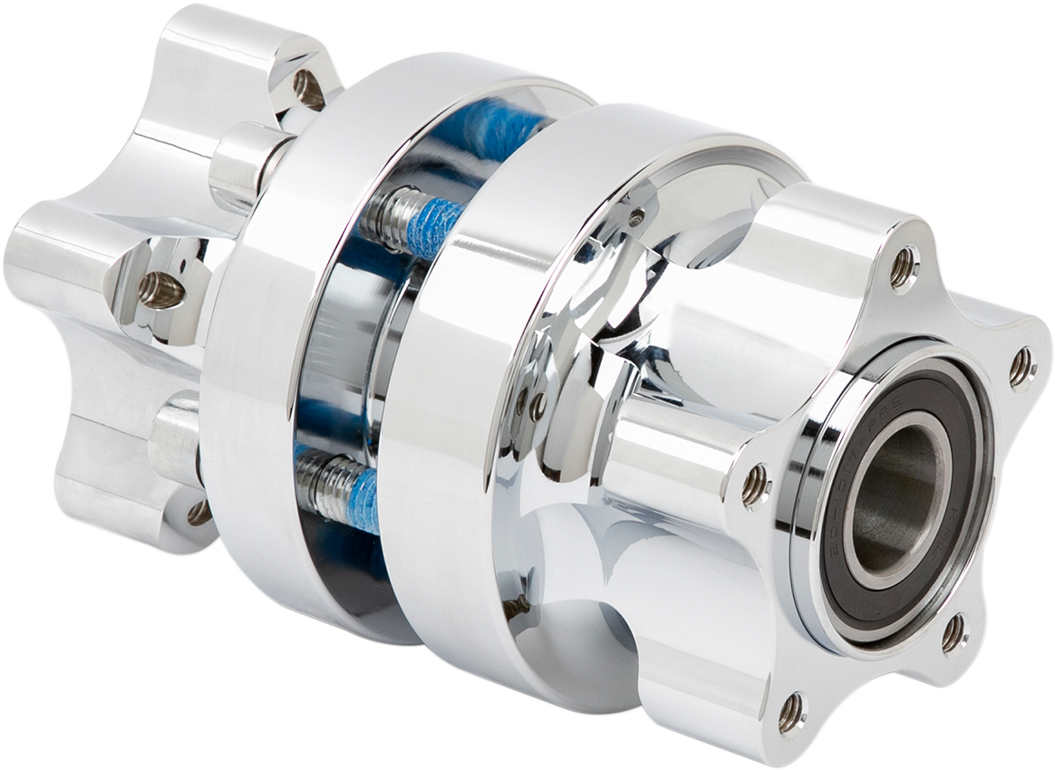 ARLEN NESS Hub - Cartridge - Front/Dual Disc - Chrome - '08-'25 Touring/Trike 71-601
