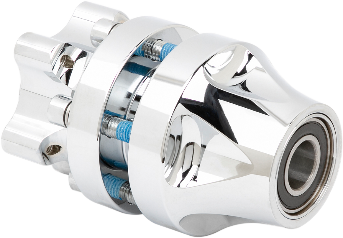 ARLEN NESS Hub - Cartridge - Front/Single Disc - Chrome - '08-'25 Touring/Trike 71-603