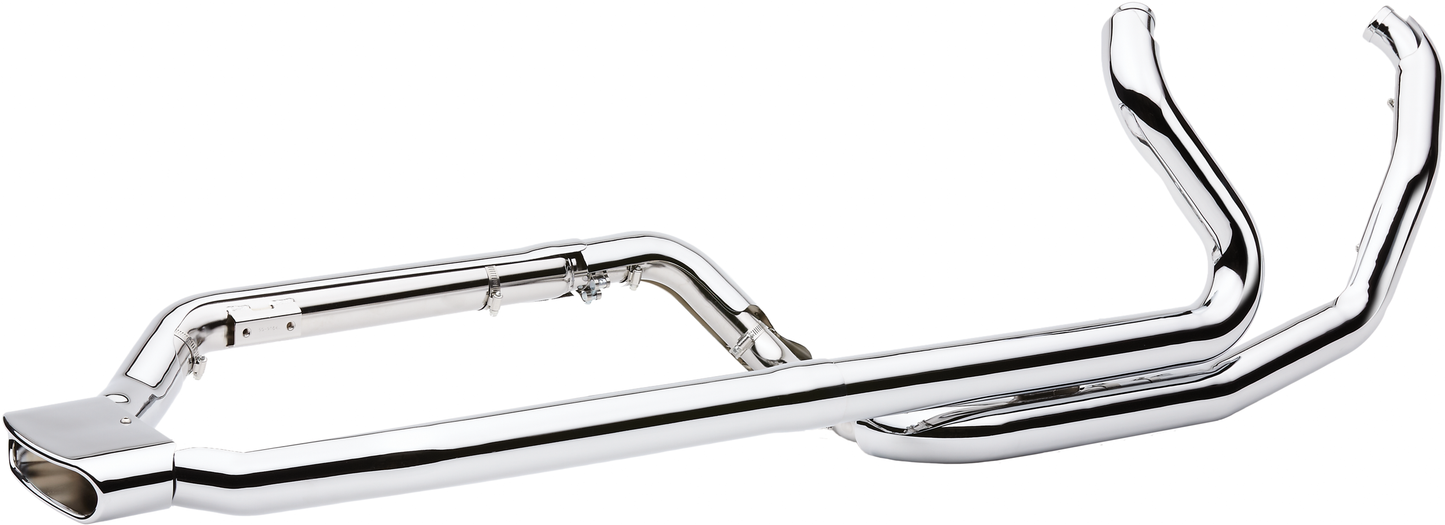 Powerport Dual Headpipes Chrome Flh/Flt 09 16
