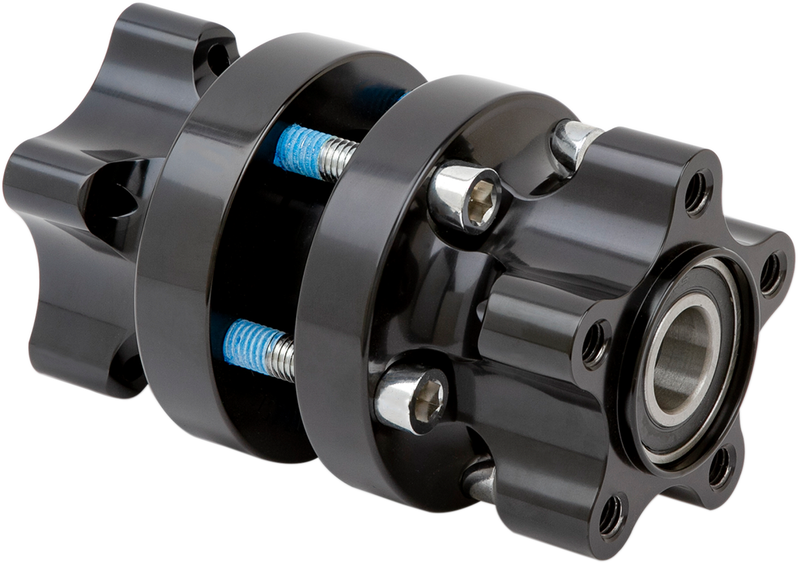 ARLEN NESS Hub - Cartridge - Rear/Single Disc - Black - Softail/Hydra Glide Revival 71-704
