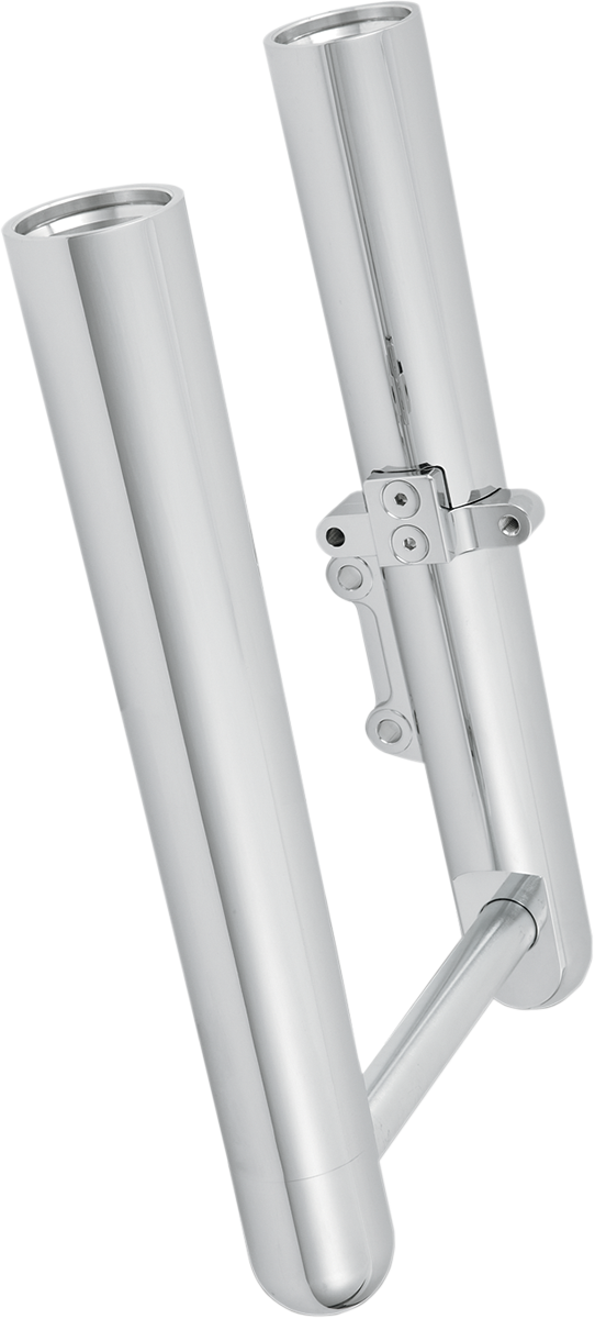 ARLEN NESS Fork Legs - Chrome - Hot Legs - Custom Single Disc - Smooth - '07-'17 FLST 06-550