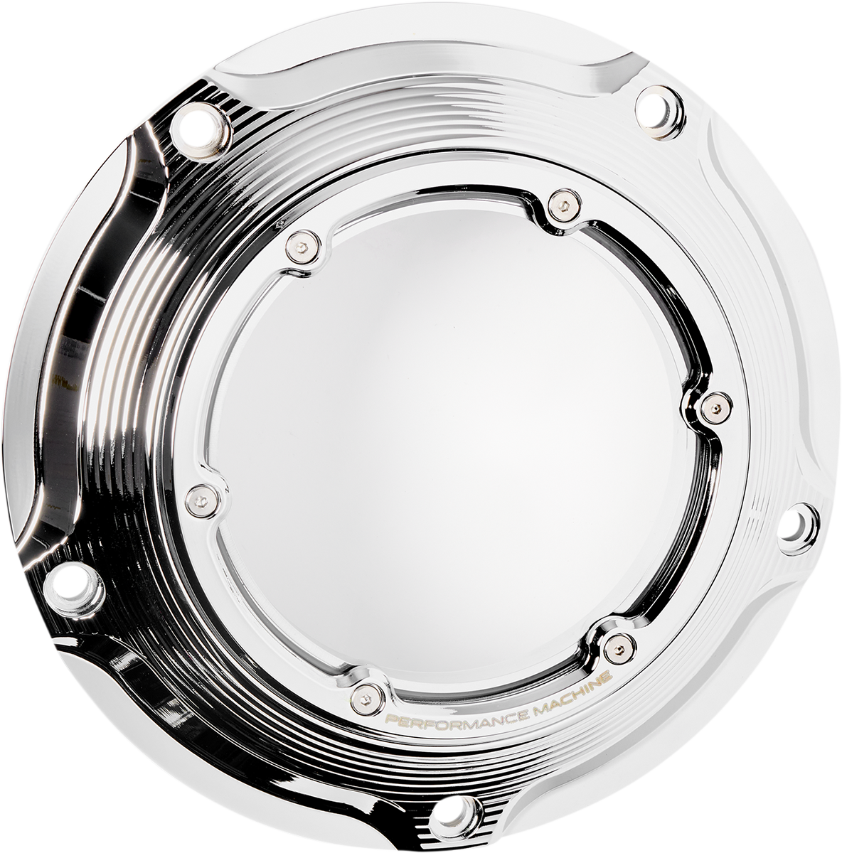 PERFORMANCE MACHINE (PM) Derby Cover - Chrome - Touring 0177-2083M-CH