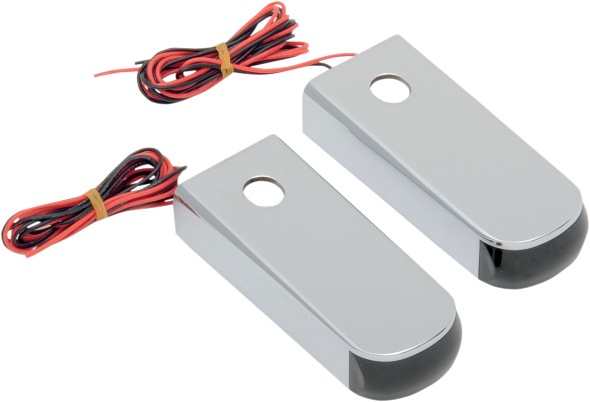 ALLOY ART Strut Light - LED - Red/Smoke - Chrome SSL-2