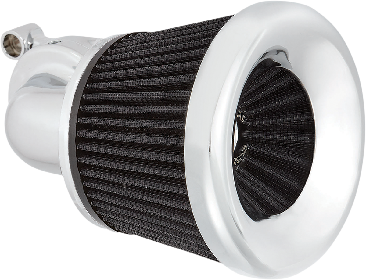 ARLEN NESS Velocity 90? Air Cleaner Kit - Chrome 600-031