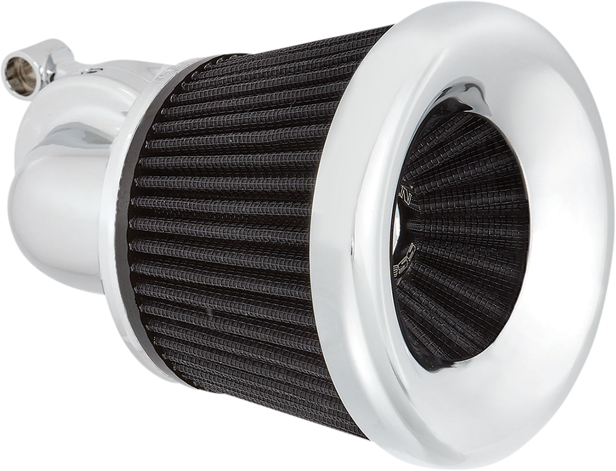 ARLEN NESS Velocity 90? Air Cleaner Kit - Chrome 600-035
