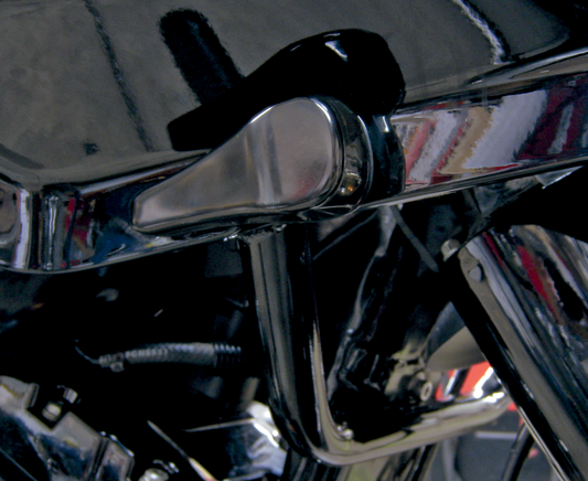 ALLOY ART Turn Signals - LED - Front - Smooth - Black RGFS1-2