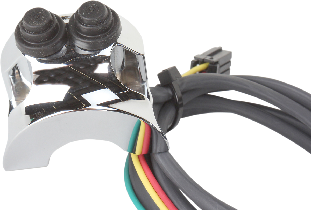 LEGEND SUSPENSION Chrome Legend Handlebar Mounted Control Assembly - FL 0616-0207
