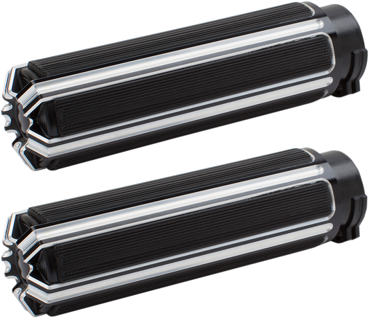 ARLEN NESS 10-Gauge Comfort Grips - TBW - Black 07-129