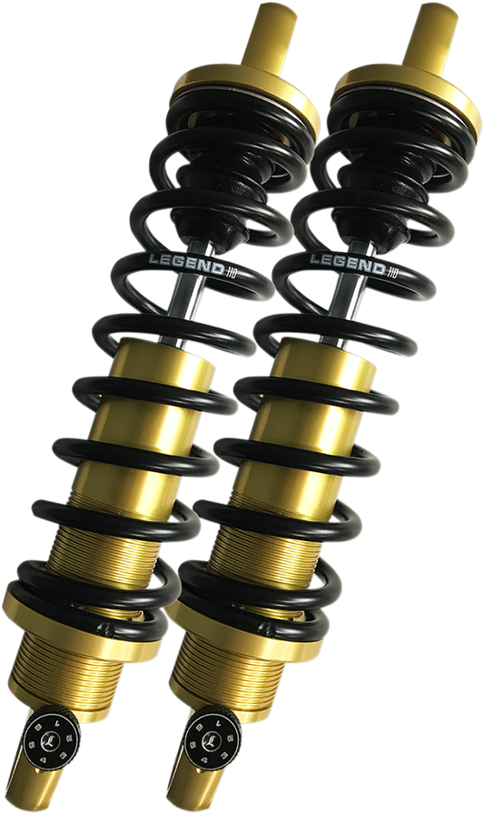LEGEND SUSPENSION REVO-A Shocks - 12" - Gold - Standard 1310-1740