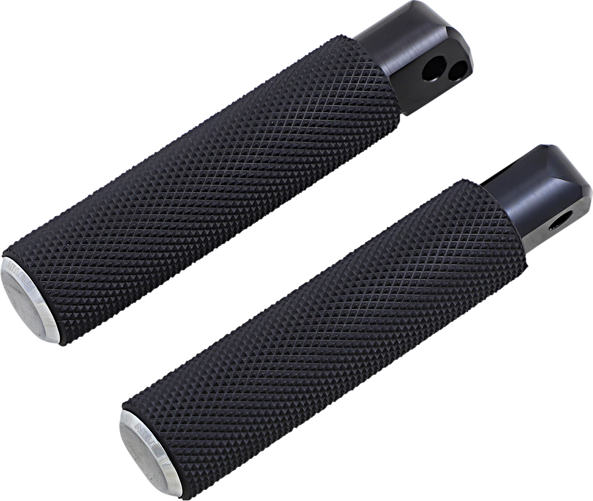 ARLEN NESS Passenger Knurled Footpegs - Chrome - FX/FL '18-'24 07-941