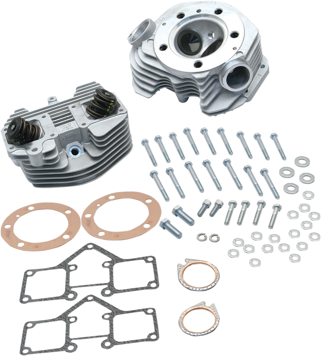 S&S CYCLE Cylinder Head Kit - Super Stock? - Single Plug - Band Style - Big Twin 90-1499