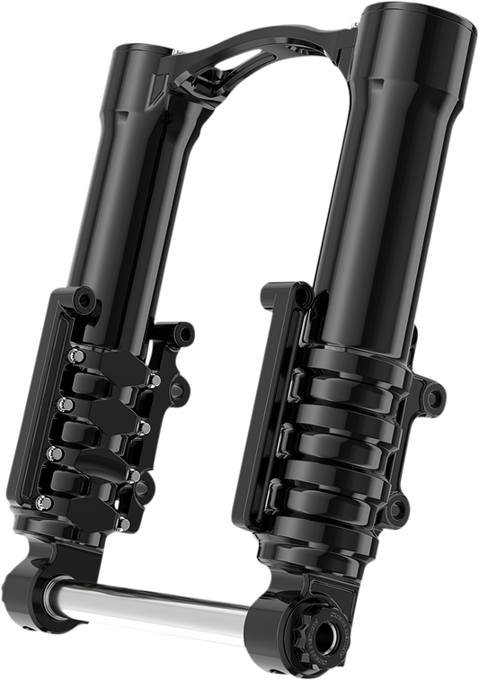 ARLEN NESS Fork Legs - 49 mm - Black Anodized - For Factory Brake Caliper 120-002