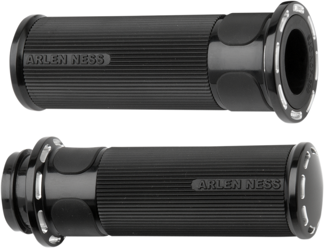 ARLEN NESS Slot Track Grips - TBW - Black 07-303