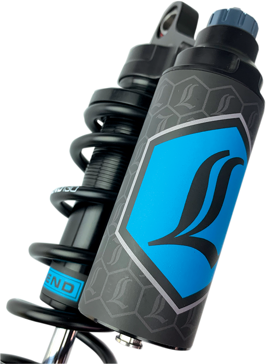 LEGEND SUSPENSION REVO ARC Piggyback Shocks - Heavy Duty - Black - 13" - '04+ Sportster 1310-1895