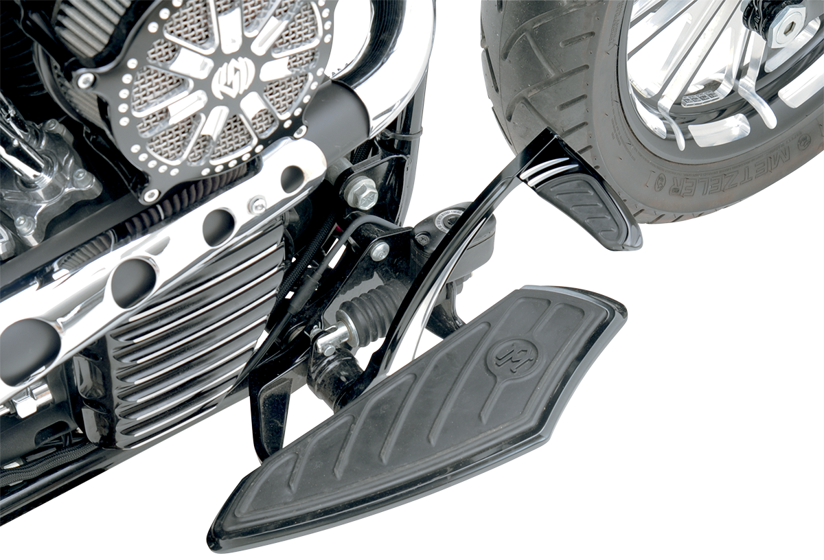 PERFORMANCE MACHINE (PM) Rear Brake Lever - '08-'13 FLH/FLT - Black 0032-1081-BM