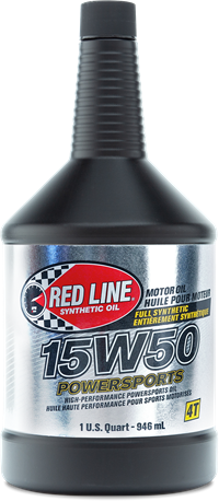 Redline Powersports 15w50 1qt