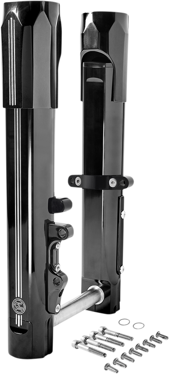 PERFORMANCE MACHINE (PM) Fork Legs - Contrast Cut - Lower - Single Disc 0208-2174-BM