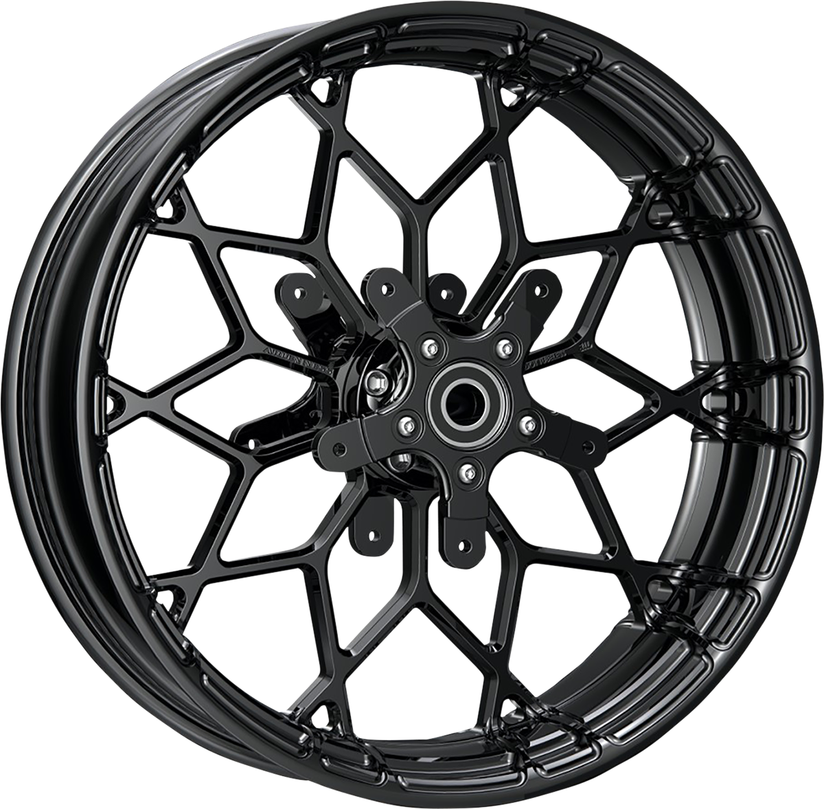 ARLEN NESS Wheel - Fat Factory - Forged - Front/Dual Disc - Black - 18x5.5 91-650