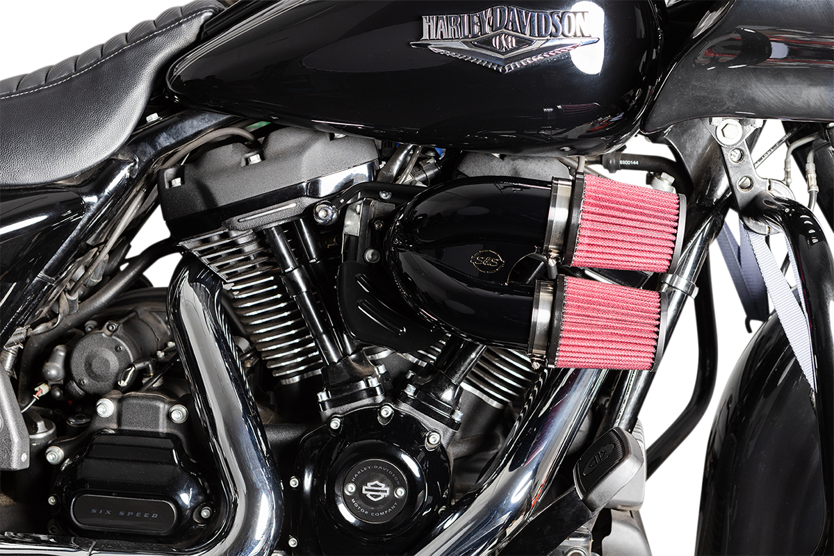 S&S CYCLE Tuned Induction Air Cleaner Kit - Gloss Black 170-0567A