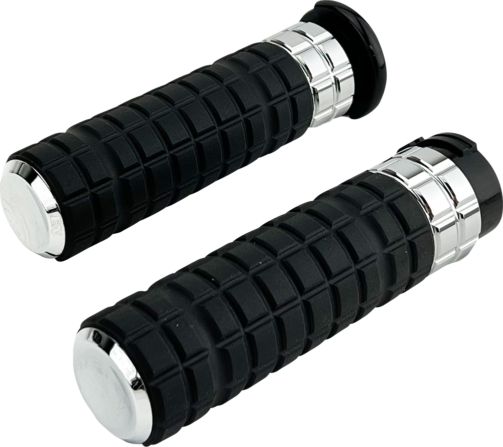 ARLEN NESS SpeedLiner Grips - Cable - Chrome 500-001
