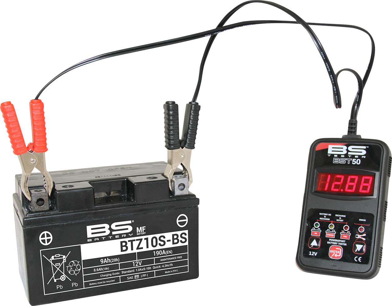 BS BATTERY Battery Tester - Level Indicator - LED 700517