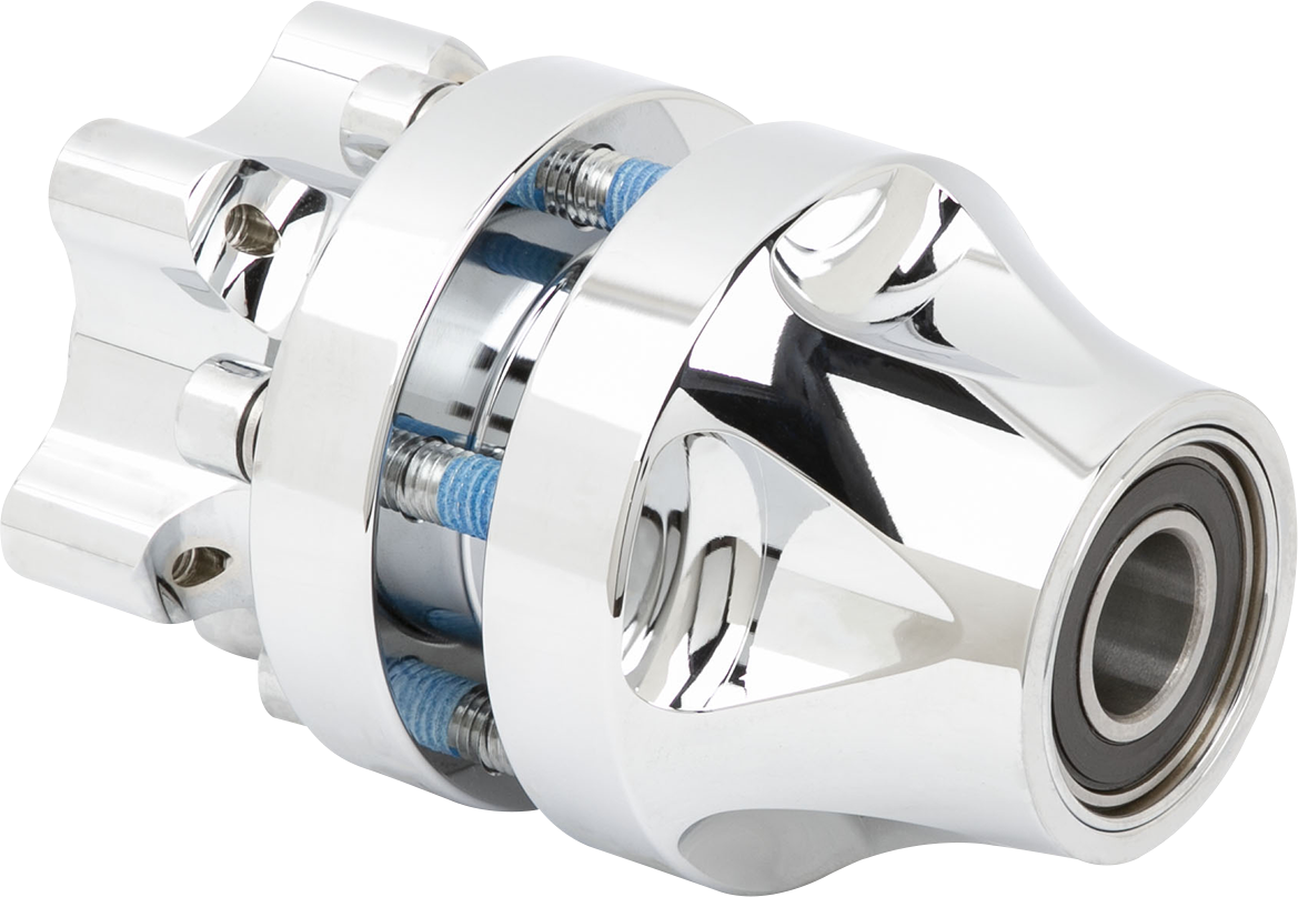 ARLEN NESS Hub - Cartridge - Front/Single Disc - Chrome - Softail Standard/Street Bob 71-649