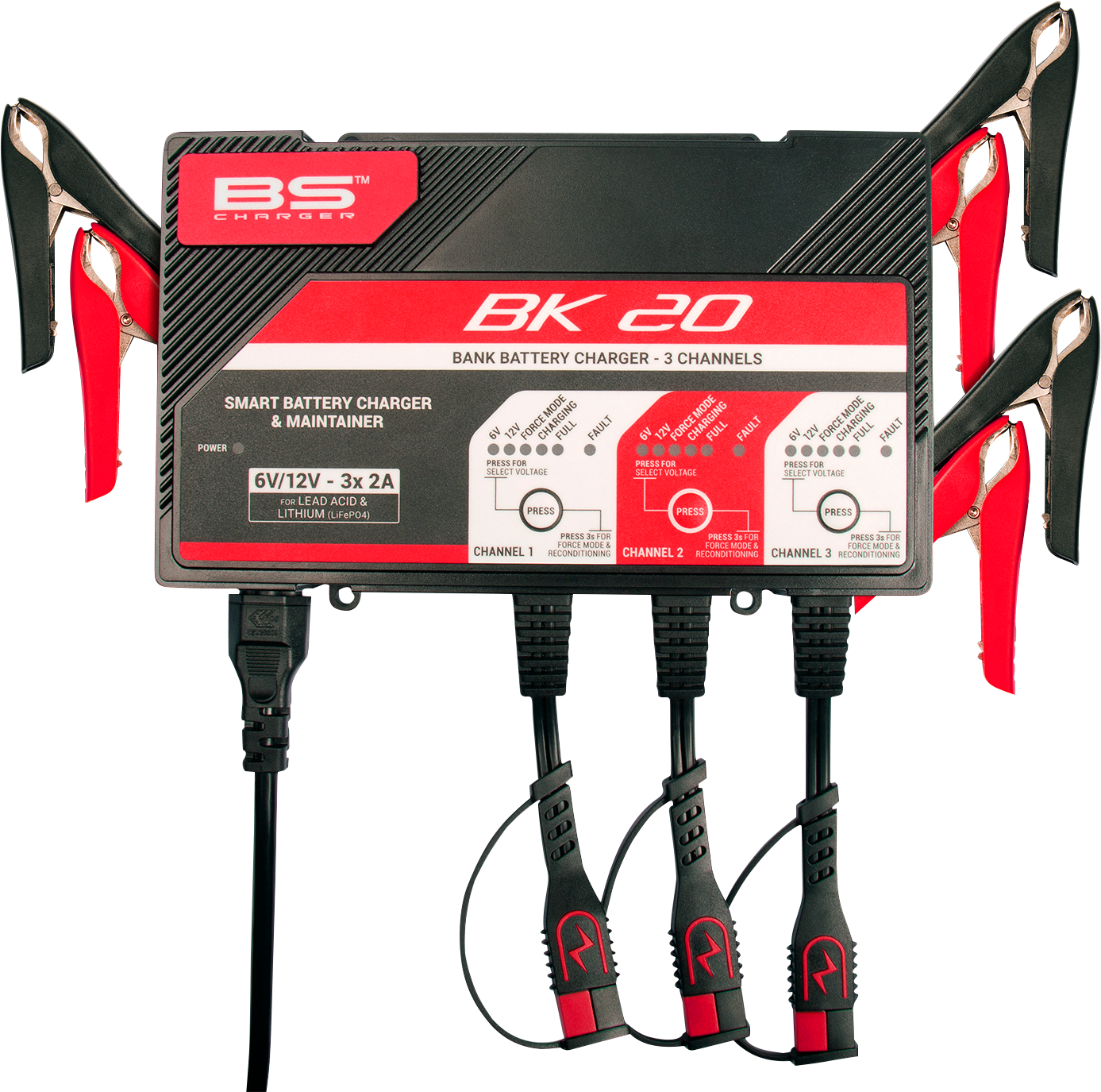 BS BATTERY Battery Charger/Maintainer - BK20 700554