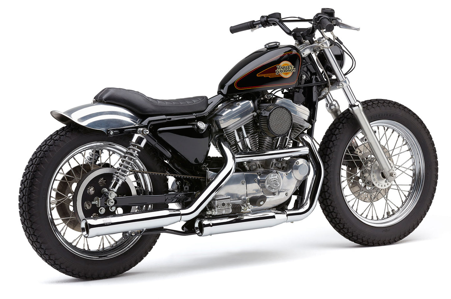 3" Nh Series Slip Ons Chrome Sportsters 91 03