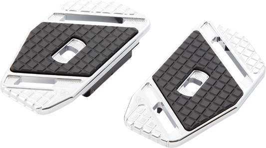 ARLEN NESS SpeedLiner Passenger Floorboards - Chrome 410-029