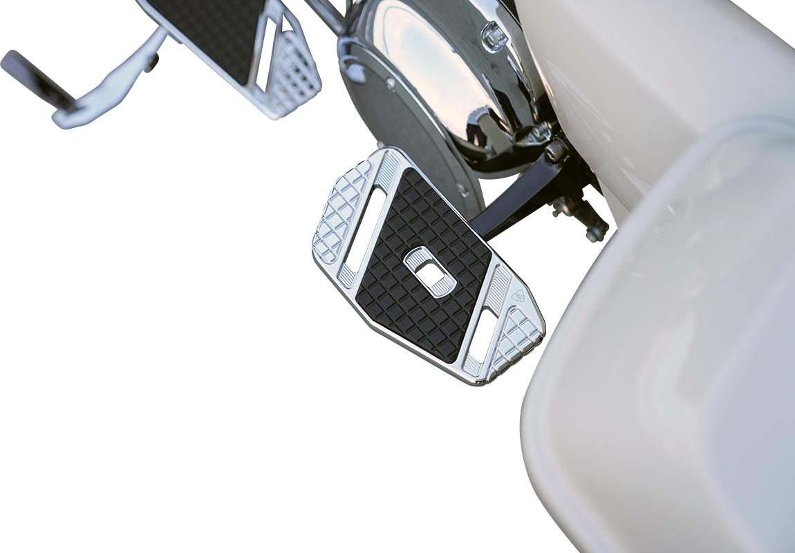 ARLEN NESS SpeedLiner Passenger Floorboards - Chrome 410-029