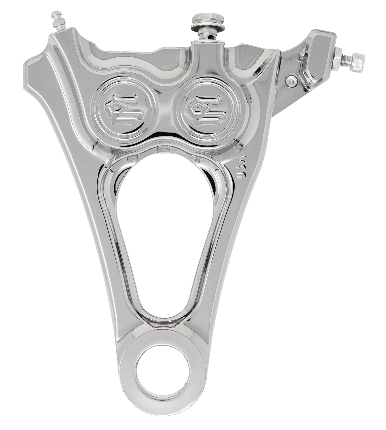 PERFORMANCE MACHINE (PM) Rear Caliper - Chrome 1256-0084-CH