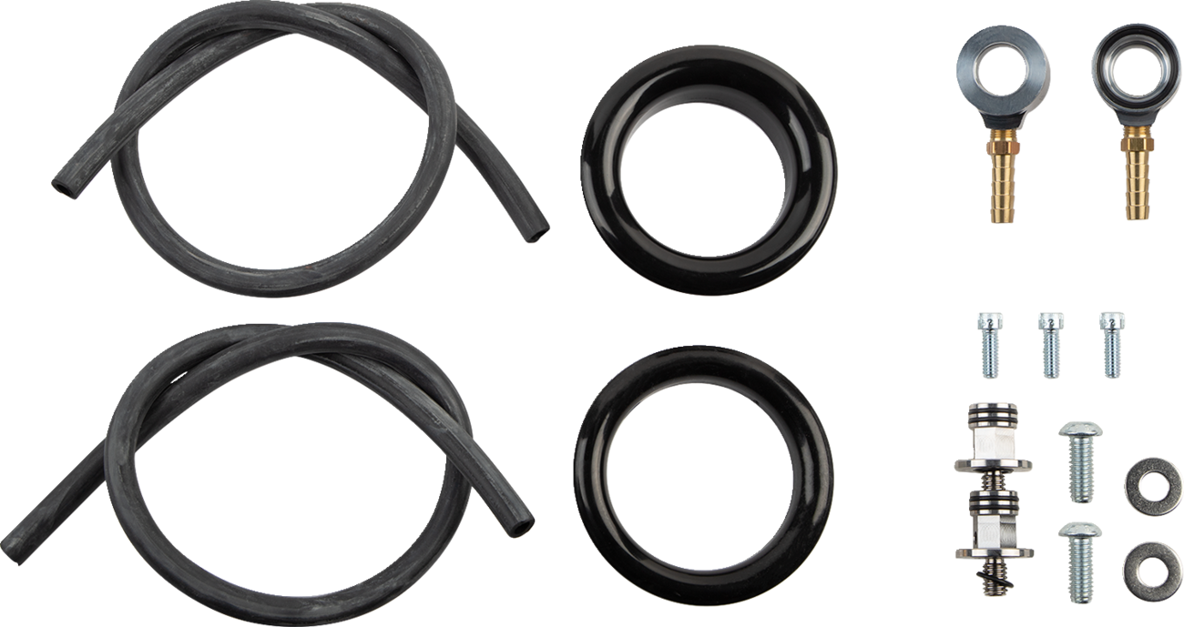 ALLOY ART Boom Box Air Cleaner Kit - Black Cover 2.8M8BP