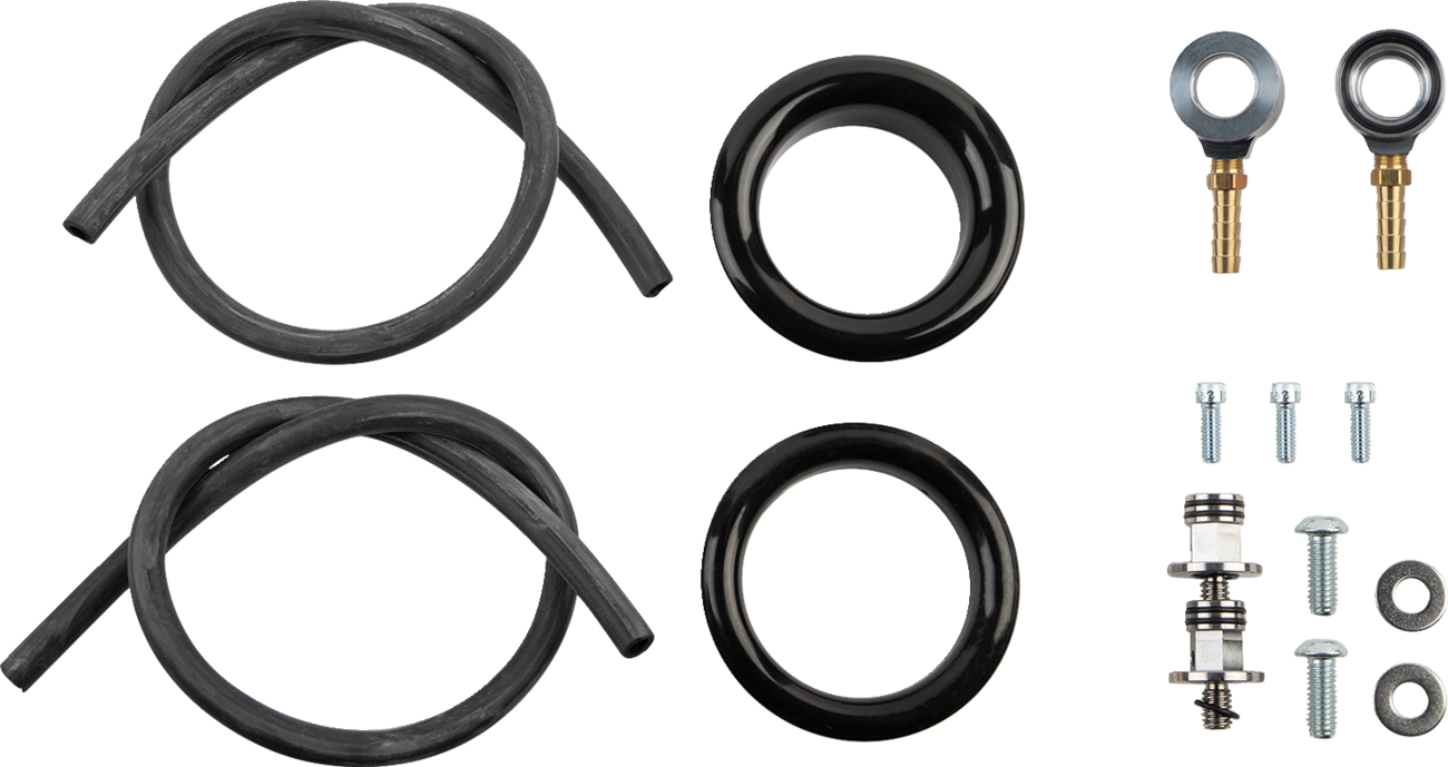 ALLOY ART Boom Box Air Cleaner Kit - Black Cover 1.8M8BP
