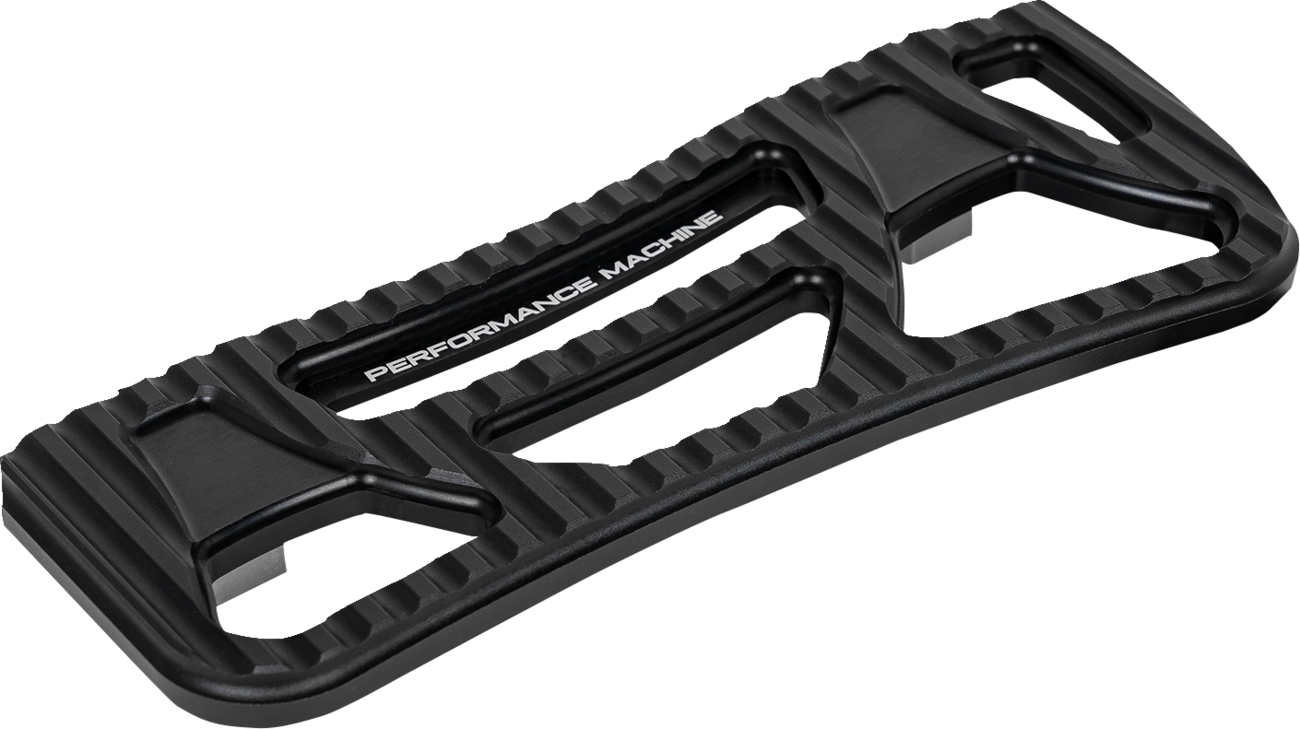 PERFORMANCE MACHINE (PM) Drifter Floorboards - Rider - Black Ops - FL 0036-1025-SMB