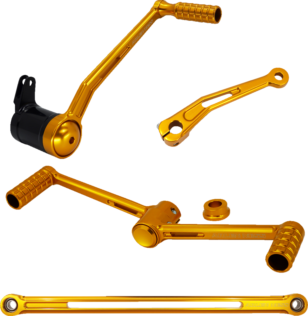 ARLEN NESS SpeedLiner Foot Control Kit w/ Heel/Toe Shifter - Gold 420-101