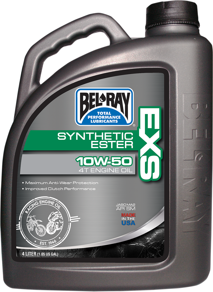 BEL-RAY EXS Synthetic 4T Oil - 10W-50 - 4L 99160-B4LW